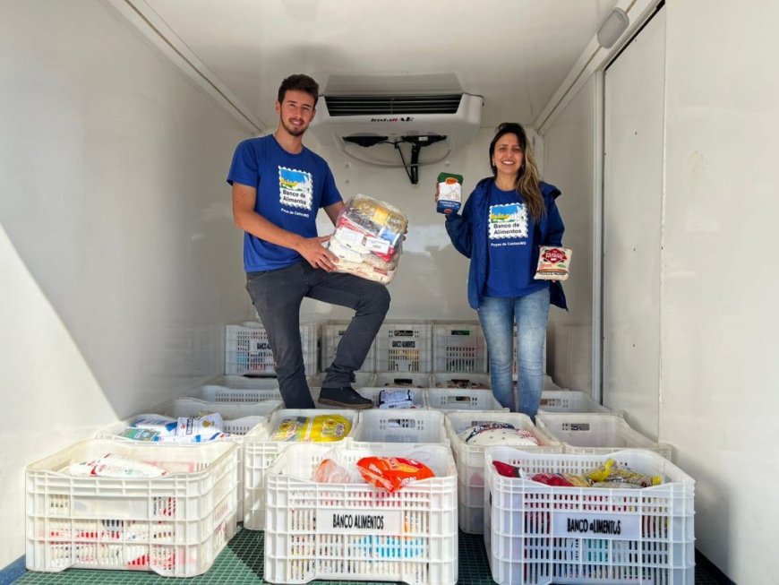 BANCO DE ALIMENTOS RECEBE DOAÇÃO DE 783 KG DE ALIMENTOS ARRECADADOS EM EVENTO