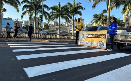 Maio Amarelo: ação do ‘Ribeirão na Faixa’ aborda 620 pessoas