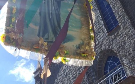 FESTA DE SÃO BENEDITO TERMINOU NO ULTIMO SÁBADO, FERIADO DE 13 DE MAIO, COM MISSA E PROCISSÃO SOLENE