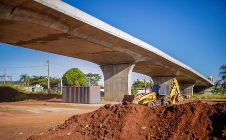 Obras do viaduto da avenida Brasil são reiniciadas hoje