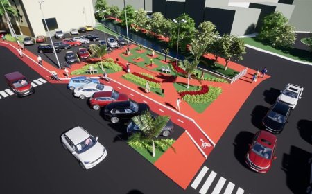 OBRAS DA NOVA ÁREA DE LAZER DO CASCATINHA SEGUEM EM RITMO ACELERADO