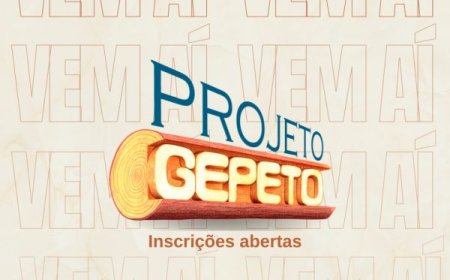 INSCRIÇÕES ABERTAS PARA PROJETO GEPETO