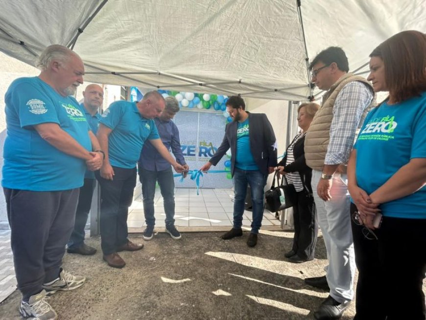 CENTRAL DE MARCAÇÕES DO SAÚDE FILA ZERO FOI INAUGURADA NESTA SEXTA