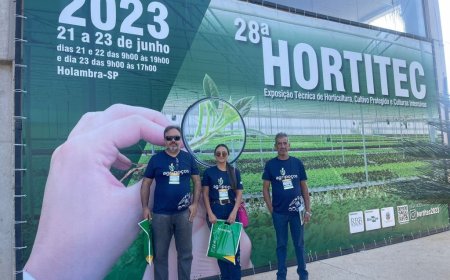 PREFEITURA DE POÇOS PARTICIPA DA HORTITEC E AGRICULTORES CONHECEM NOVAS TÉCNICAS PARA PRODUÇÃO DE FLORES, FRUTAS E HORTALIÇAS