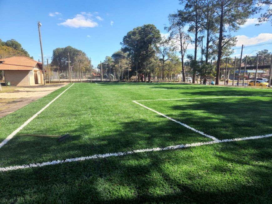 TORNEIO NO PARQUE MUNICIPAL ESTREIA A NOVA GRAMA E ESPAÇO REVITALIZADO DO CAMPO SOCIETY