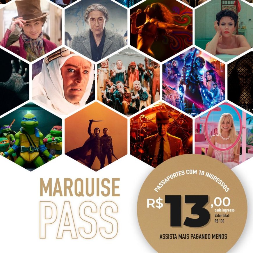 Cine Marquise Ultravisão lança o Marquise Pass: para o público assistir mais filmes, pagando menos