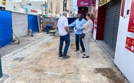 INICIADA OBRAS DAS CALÇADAS DA RUA ASSIS FIGUEIREDO