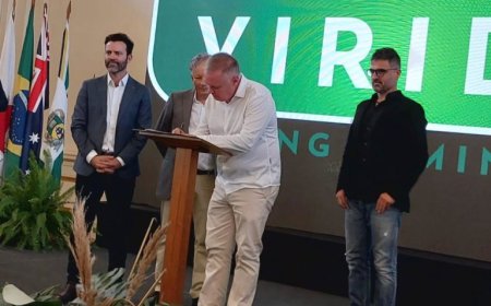 POÇOS DE CALDAS ATRAI INVESTIMENTO DE R$ 1,35 BILHÃO EM PROJETO DE TERRAS RARAS COM ASSINATURA DE PROTOCOLO DE INVESTIMENTO DE EMPRESA AUSTRALIANA