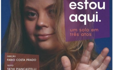 Tathi Piancastelli apresenta o espetáculo “Oi, Eu Estou Aqui!” no Teatro Municipal de Ribeirão Preto, dia 12 de março