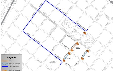 Trecho da rua Visconde de Inhaúma próximo à praça XV será interditado na segunda-feira, dia 8