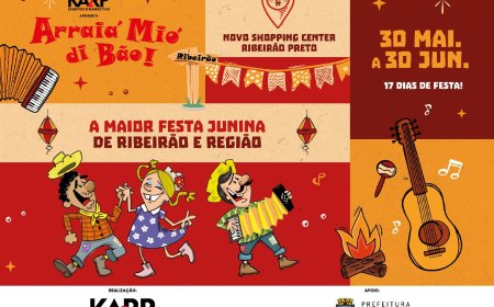 Arraiá Mió di Bão-Ribeirão! reunirá entidades assistenciais, shows sertanejos e atrações artísticas