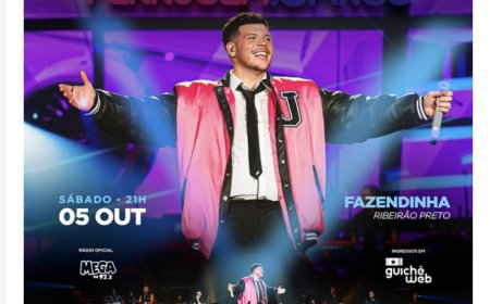 Ferrugem Comemora 10 Anos de Carreira com Show Especial em Ribeirão Preto