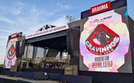 Primeira noite de Cravinhos Rodeio Show