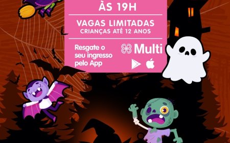 Halloween do ShoppingSantaÚrsula traz caça aos doces para as crianças