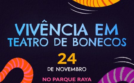 Grupo Teatro de Sobras promove Vivência em Teatro de Bonecos, no Parque Raya