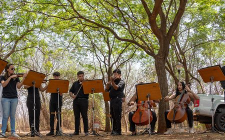 Camerata Beija-Flor, da Instituição Aparecido Savegnago, faz duas apresentações na USP de Ribeirão Preto