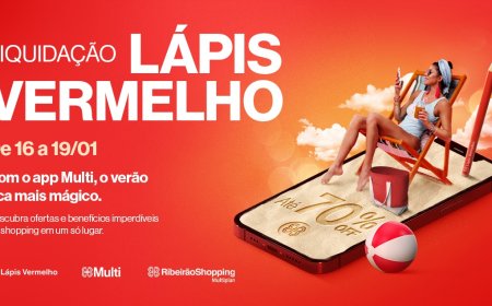 RibeirãoShopping e SantaÚrsula preparam Liquidação Lápis Vermelho 2025 com cupons e ofertas de até 70% de desconto