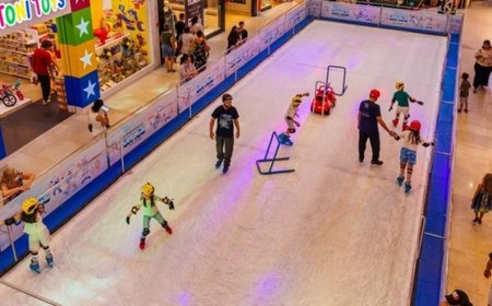 Patinação no Gelo: ShoppingSantaÚrsula prorroga atração até o dia 9 de fevereiro