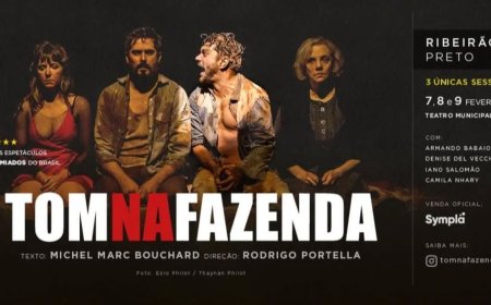 “Tom na Fazenda” retorna a Ribeirão Preto para 3 únicas apresentações