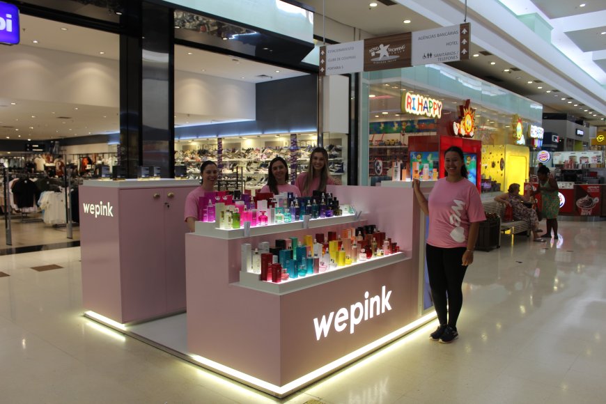 Novo Quiosque Wepink Chega ao Novo Shopping com Beleza e Autocuidado