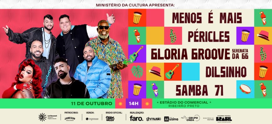 Festival Repique em Ribeirão Preto inicia venda de ingressos nesta terça-feira, dia 8