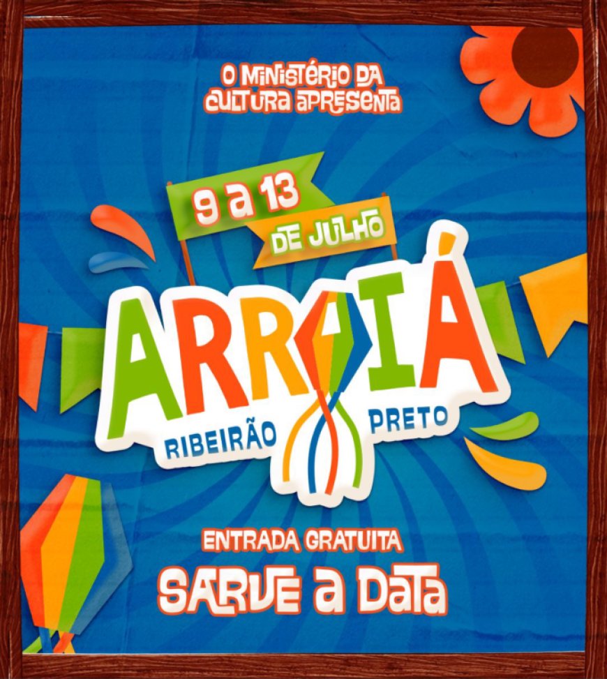 Contagem Regressiva para o Maior Arraiá de Ribeirão Preto!