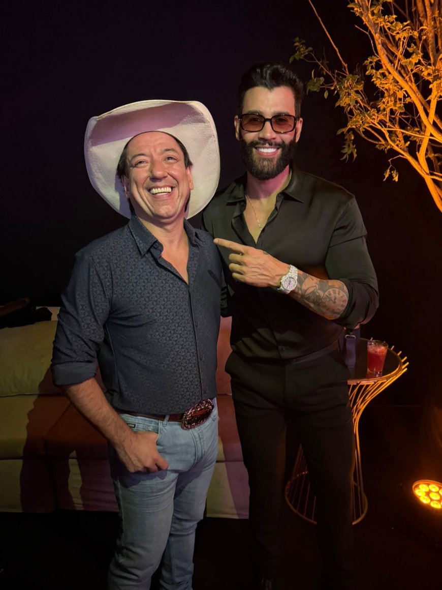 Matheus Calil participa de encontro exclusivo com Gusttavo Lima e celebra novo projeto do artista, “Feito à Mão”