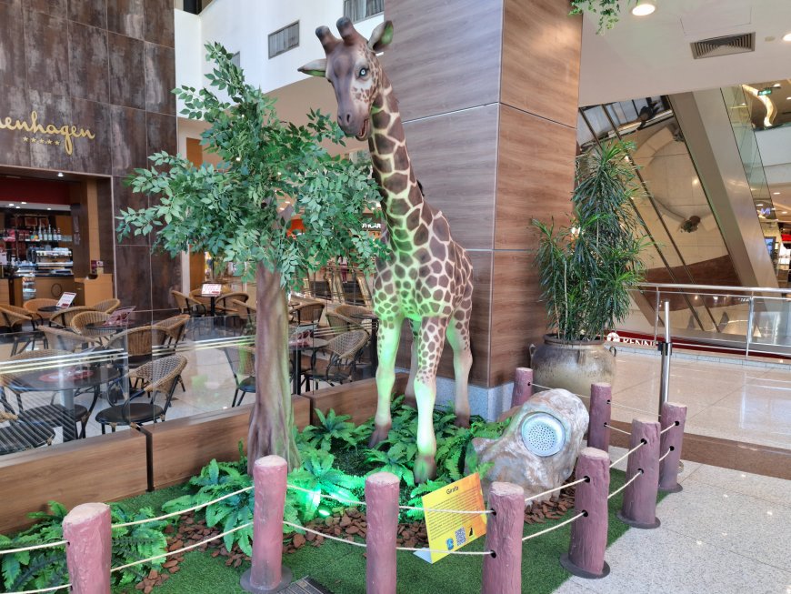 Aventura Selvagem: ShoppingSantaÚrsula estende mostra de animais em tamanho real até 24 de agosto