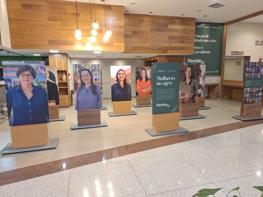 ShoppingSantaÚrsula recebe mostra “Mulheres no Agro”