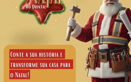 Histórias de Natal do Quintal: sua chance de ganhar a reforma dos sonhos!