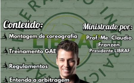 Ginástica aeróbica brasileira inicia temporada com imersão técnica em Ribeirão Preto