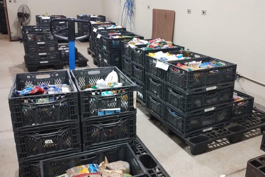 Bloco Califórnia arrecada cerca de 3 toneladas de alimentos para o Fundo Social de Ribeirão Preto