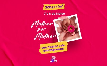 Zoo das Aves realiza ação social no Dia da Mulher