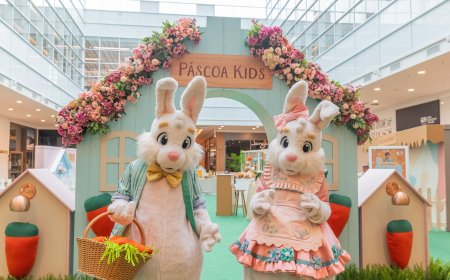 RibeirãoShopping entra na reta final das ações de Páscoa com programação infantil e campanha promocional