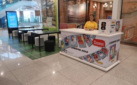 Em clima de Copa do Mundo, ShoppingSantaÚrsula abre espaço para venda e troca de figurinhas a partir de 30 de abril