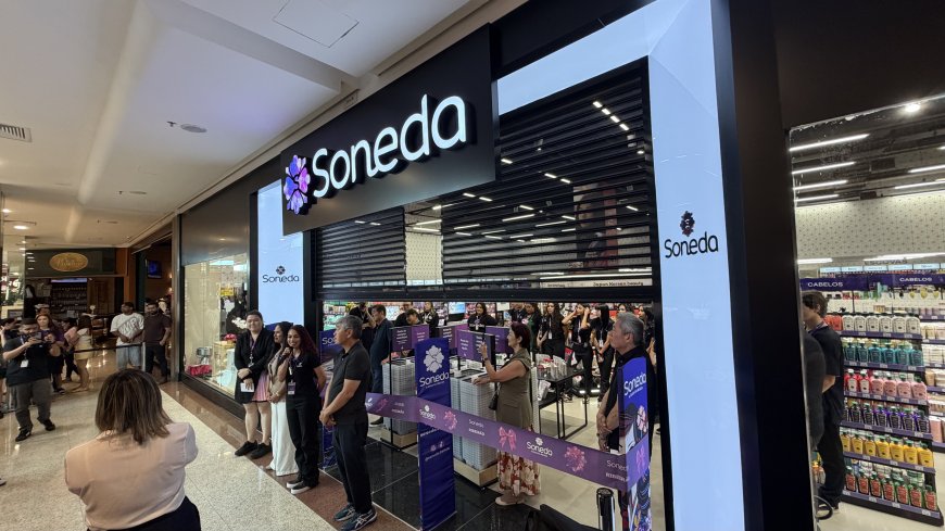 Soneda inaugura nova loja no Shopping Ribeirão Preto com experiência completa em beleza