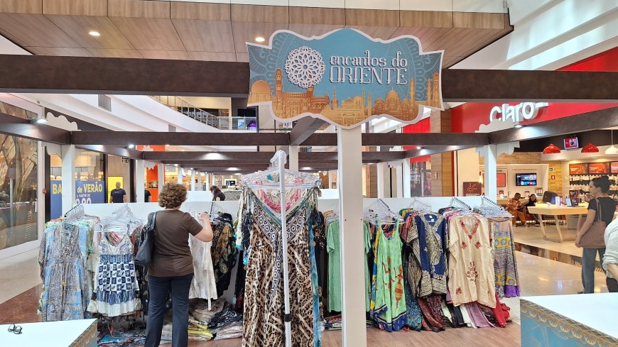 ShoppingSantaÚrsula recebe feira internacional de artesanato que conecta arte, tradição e cultura de diferentes países