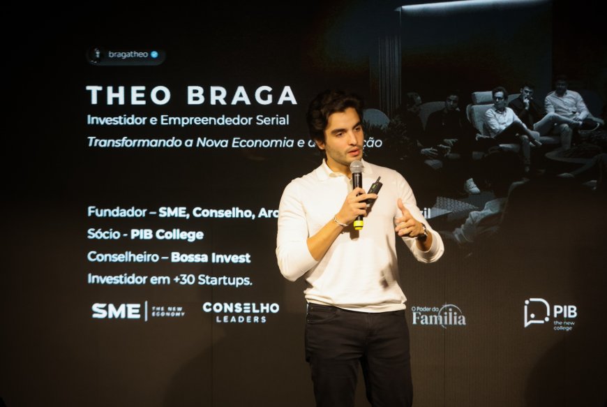 LIDE Futuro Ribeirão Preto reúne mais de 150 jovens em encontro com Theo Braga, fundador e CEO da SME The New Economy