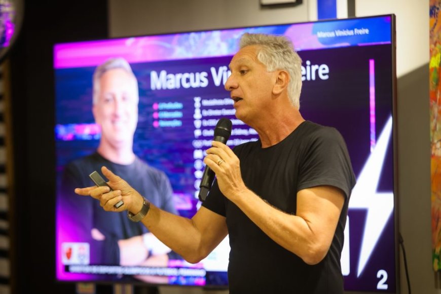Executivo do Flamengo e medalhista olímpico, Marcus Vinícius Freire defende relações com valor real em encontro do LIDE Empreendedor em Ribeirão Preto