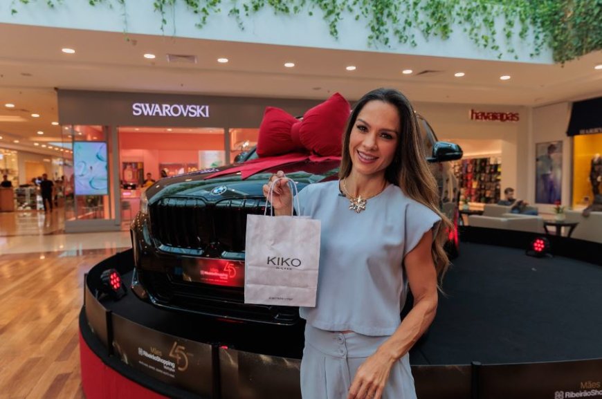 RibeirãoShopping lança campanha de Dia das Mães com presentes da KIKO Milano, sorteio de BMW X1 e show de Guilherme Arantes
