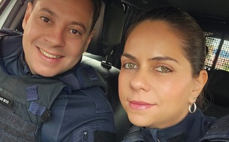 Casal da GCM de Ribeirão Preto viraliza ao mostrar “vingança” doméstica após brincadeira no trabalho