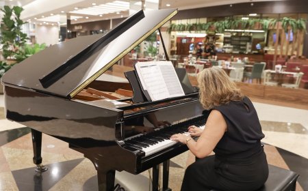 RibeirãoShopping recebe programação de piano inspirada no Dia das Mães