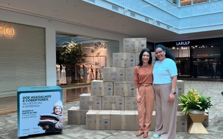 RibeirãoShopping entrega cerca de 800 peças arrecadadas na Campanha do Agasalho 2026 ao Fundo Social de Solidariedade