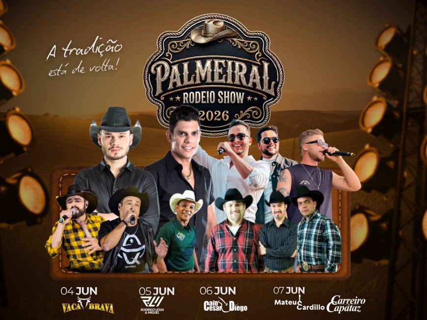 Palmeiral Rodeio Show resgata tradição histórica e movimenta distrito de Botelhos com quatro dias de festa