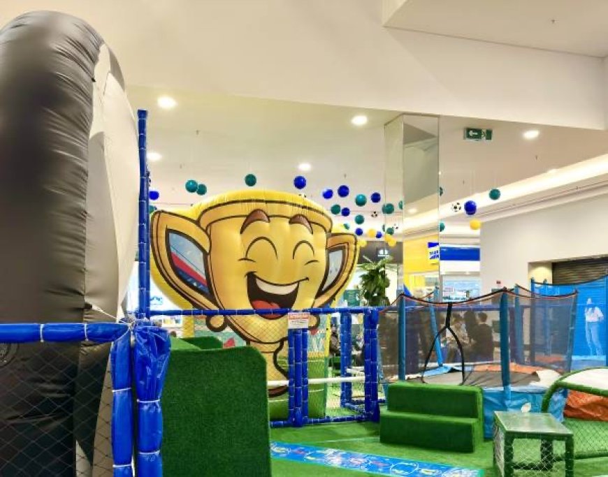 RibeirãoShopping inaugura atração infantil inspirada no universo do futebol