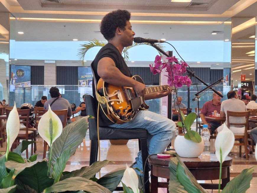 ShoppingSantaÚrsula reúne música ao vivo e programação especial de Dia dos Namorados no projeto Almoço Musical