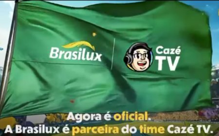 Brasilux amplia investimento em marketing esportivo e fecha parceria com a CazéTV
