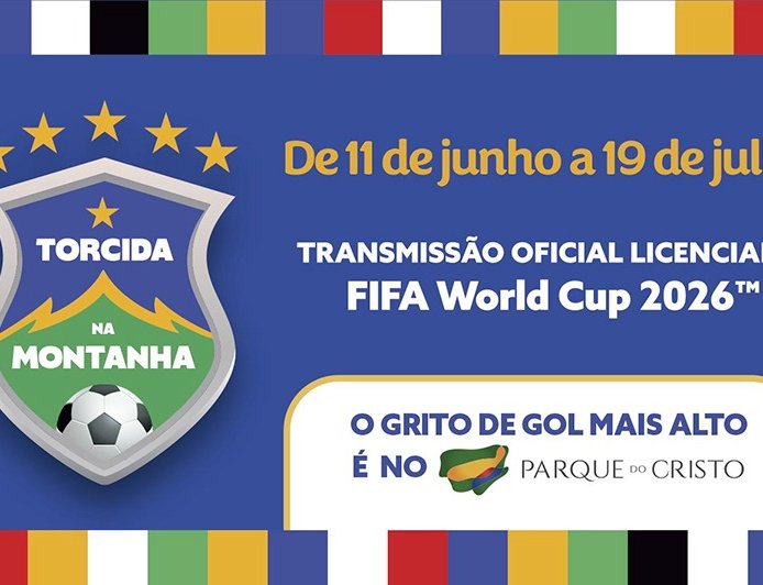 Torcida na Montanha segue movimentando o Parque do Cristo durante a Copa do Mundo