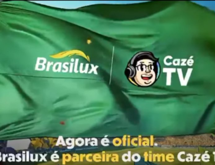 Brasilux amplia investimento em marketing esportivo e fecha parceria com a CazéTV