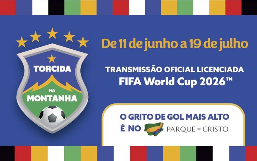 Torcida na Montanha segue movimentando o Parque do Cristo durante a Copa do Mundo